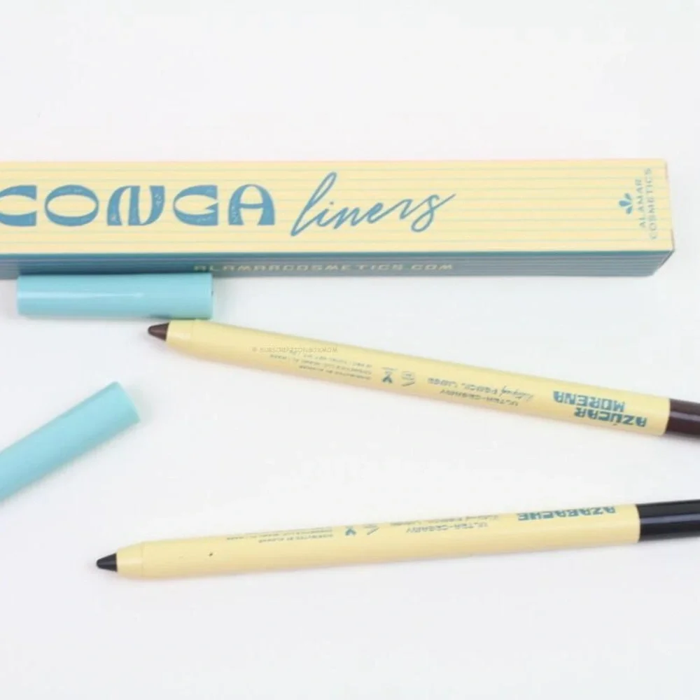 ALAMAR COSMETICS Conga Liners Duo in Black & Brown NIB